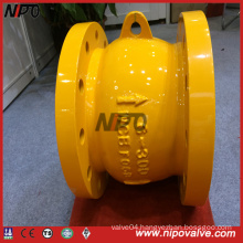 Cast Steel Non Slam Nozzle Flanged Check Valve